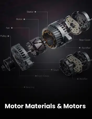 motor materials and motor